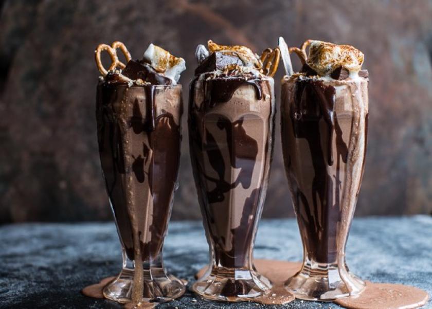 Milkshake hazelnut.         ميلك تشك بندق Preview Image