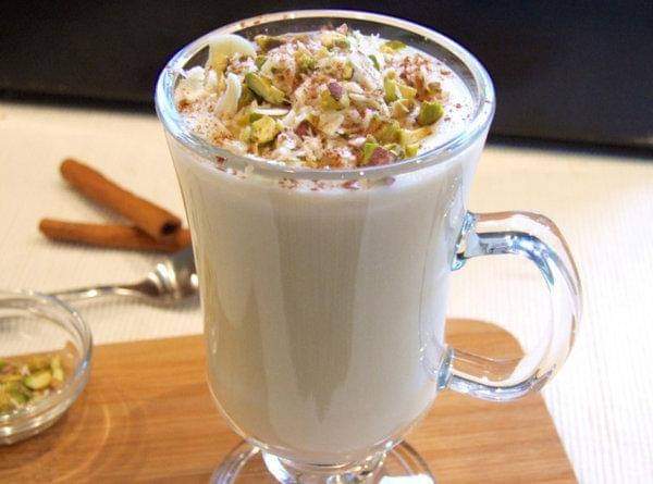 Sahlab with milk and nuts.             سحلب باللبن بالمكسرات Preview Image