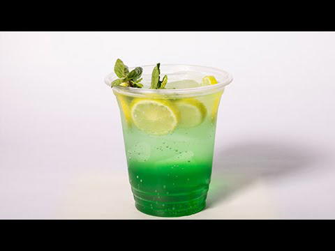 Lemon mint soda mocktail. موكتيل صودا ليمون نعناع Image 2 Preview
