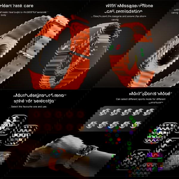 ساعة ماركة YESIDO العالميه افضل خيار بعد ساعة ابل Image 4 Preview