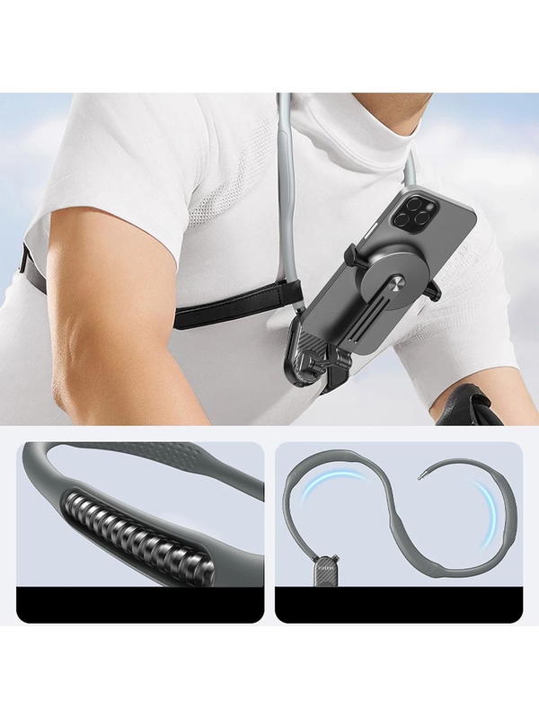 حامل موبايل مغناطيسي للرقبة  Image 2 Preview