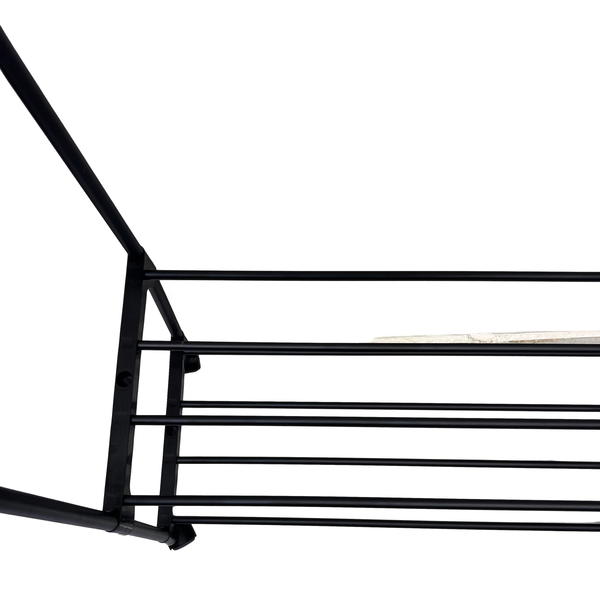 ستاند ملابس طابقين 4 عجلات Image 3 Preview