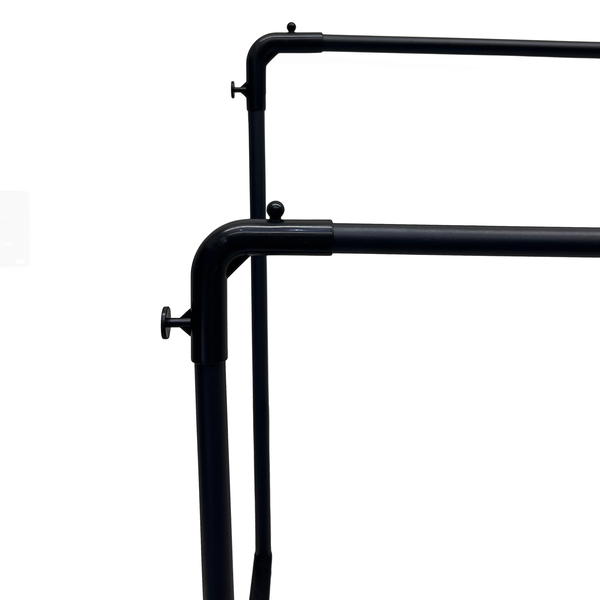 ستاند ملابس طابقين 4 عجلات Image 4 Preview