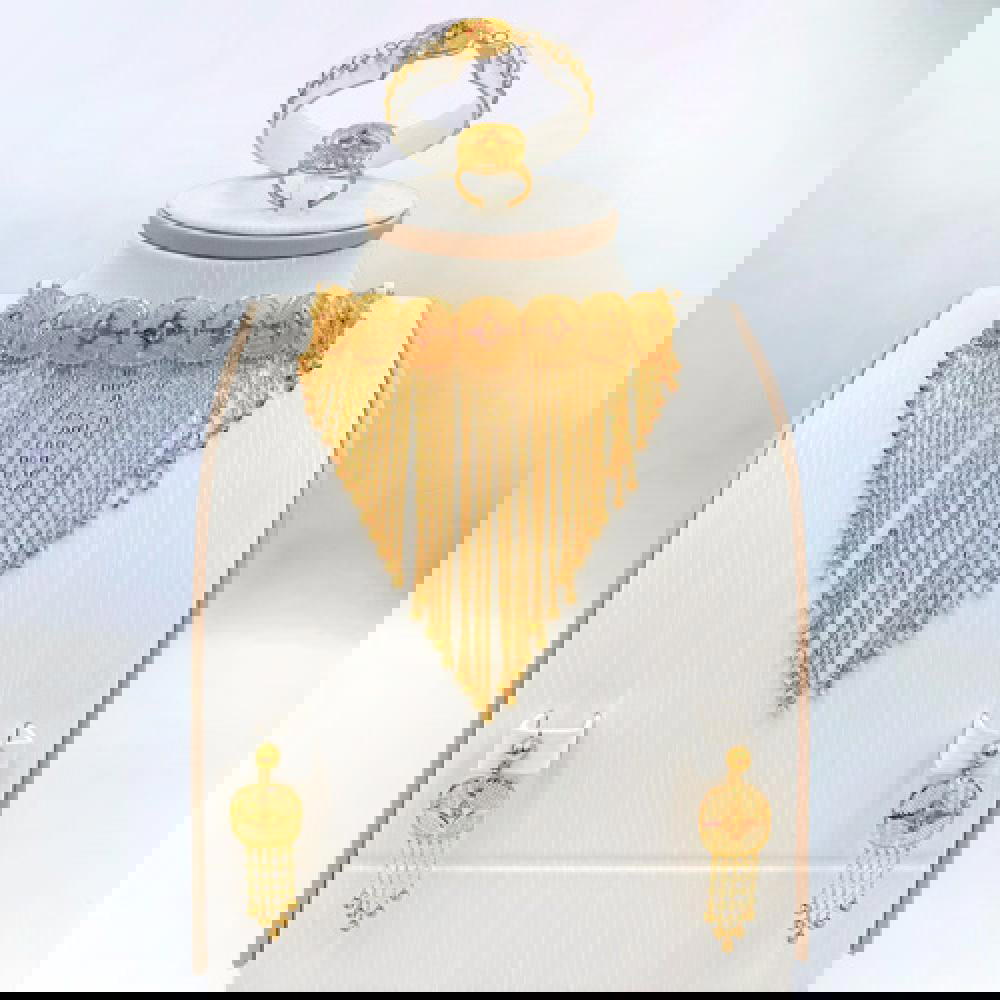 طقم ذهب عيار 21 الوزن 39.8 جرام Preview Image