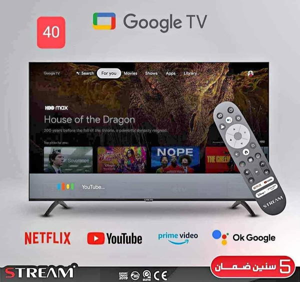 TV stream 40p smart Google TV  Image 2 Preview