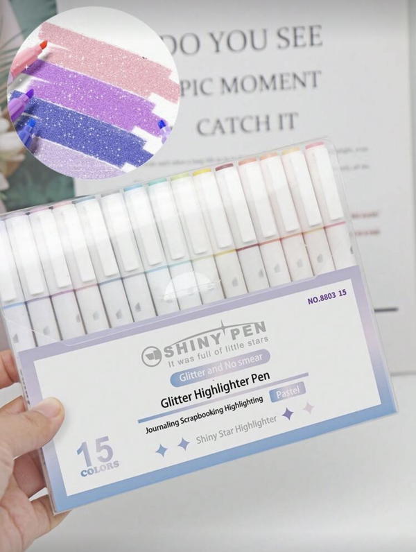 اقلام شايني هايلايتر ١٥ لون  Image 1 Preview