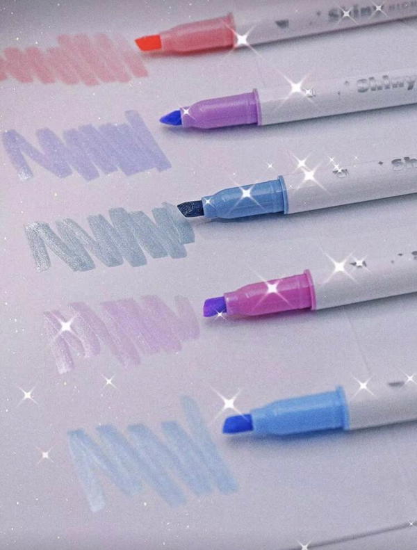 اقلام شايني هايلايتر ١٥ لون  Image 3 Preview