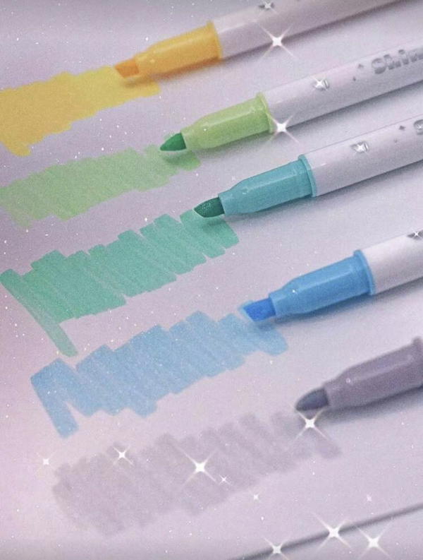 اقلام شايني هايلايتر ١٥ لون  Image 4 Preview