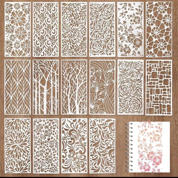 استنسل ١٦ قطعةً Image 1 Preview