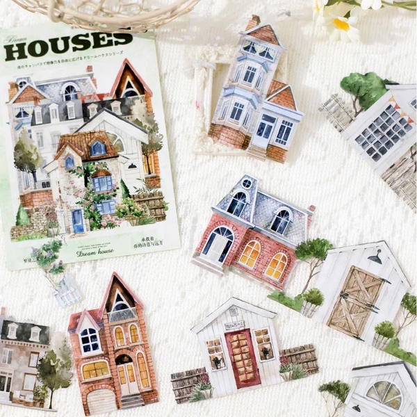 استيكر بيوت ١٠ قطع  Image 4 Preview