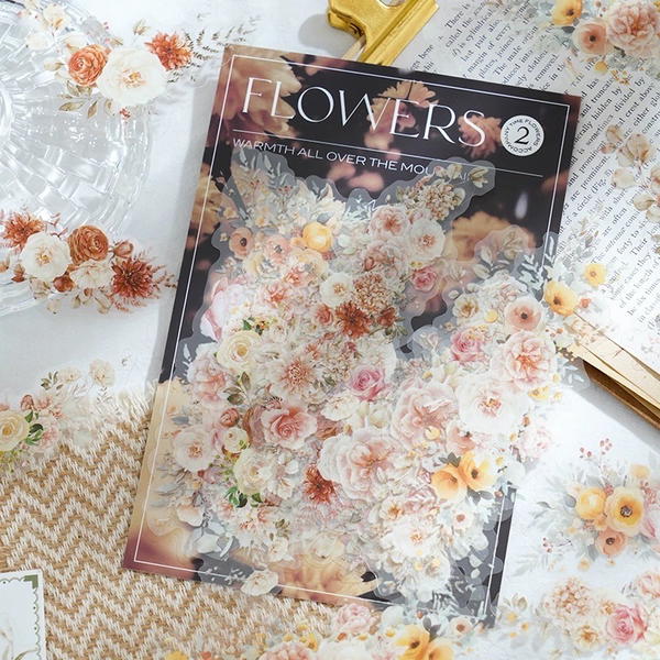 استيكر فلوري واشي ٣٠ قطعة  Image 2 Preview