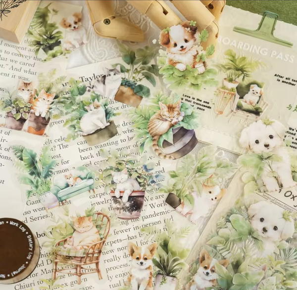 استيكر نباتات الظل ٣٠ قطعة  Image 4 Preview