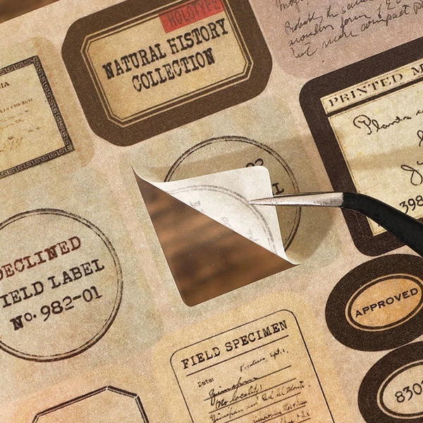 استيكر تيكتس نص شفاف ٦ شيت  Image 2 Preview