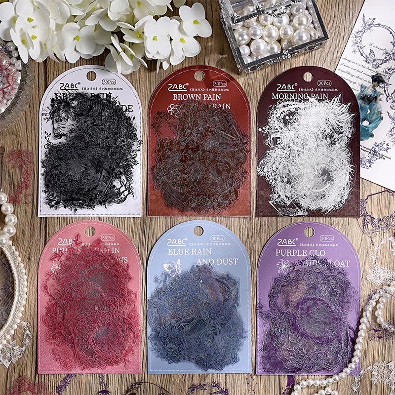 استيكرز فريم شفاف ٣٠ قطعة Preview Image