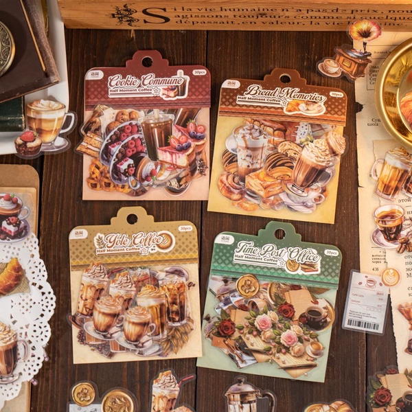 استيكرز حلويات ومشروبات٣٠ قطعة  Image 1 Preview