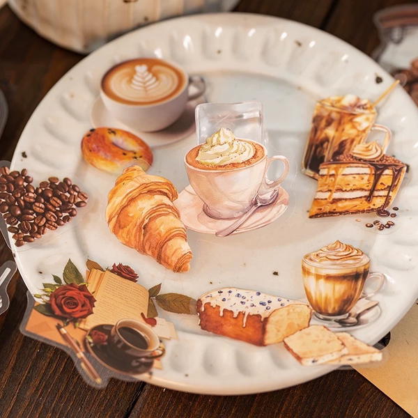 استيكرز حلويات ومشروبات٣٠ قطعة  Image 4 Preview