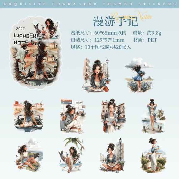 استيكرز جبرلي ١٠ قطع  Image 8 Preview