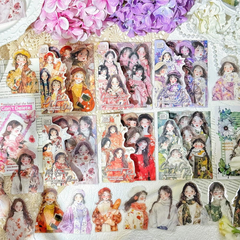 استيكرز جيرلي كوري ١٠ قطع  Preview Image