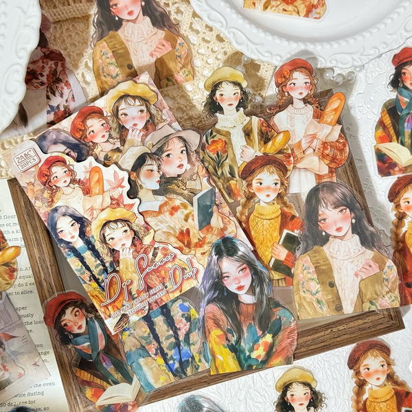 استيكرز جيرلي كوري ١٠ قطع  Image 2 Preview