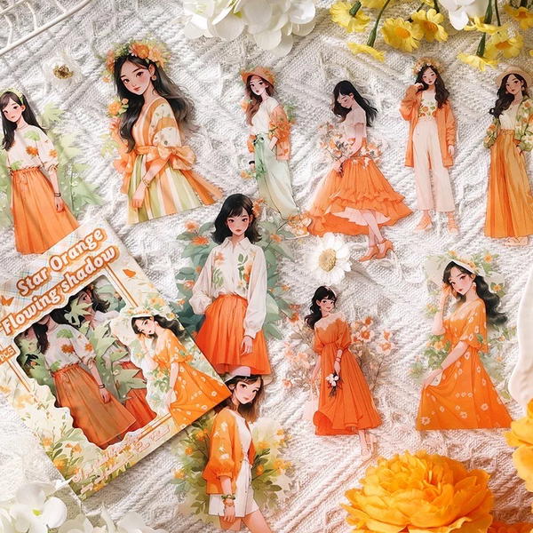 استيكرز جيرلي شفاف ٢٠ قطعة  Image 2 Preview