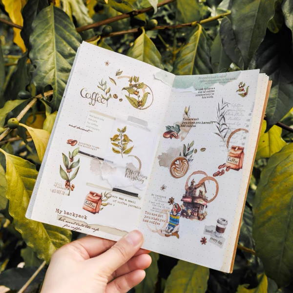 استيكرز ترانسفير قهوة مناسب لجميع الأسطح  Image 3 Preview