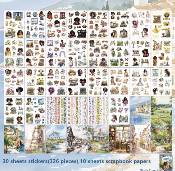 كتاب استيكرزوورق  ٣٠ صفحة جيرلي  Image 4 Preview