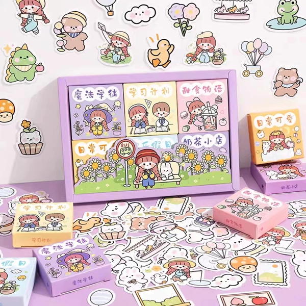 مجموعة استيكر بوكس ٣٠٠ قطعة تقريبا  Image 2 Preview