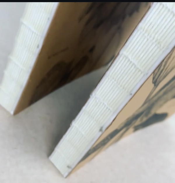 نوت بوك a5 ورق كريمي ٢٠٠ جم دوار الشمس  Image 2 Preview