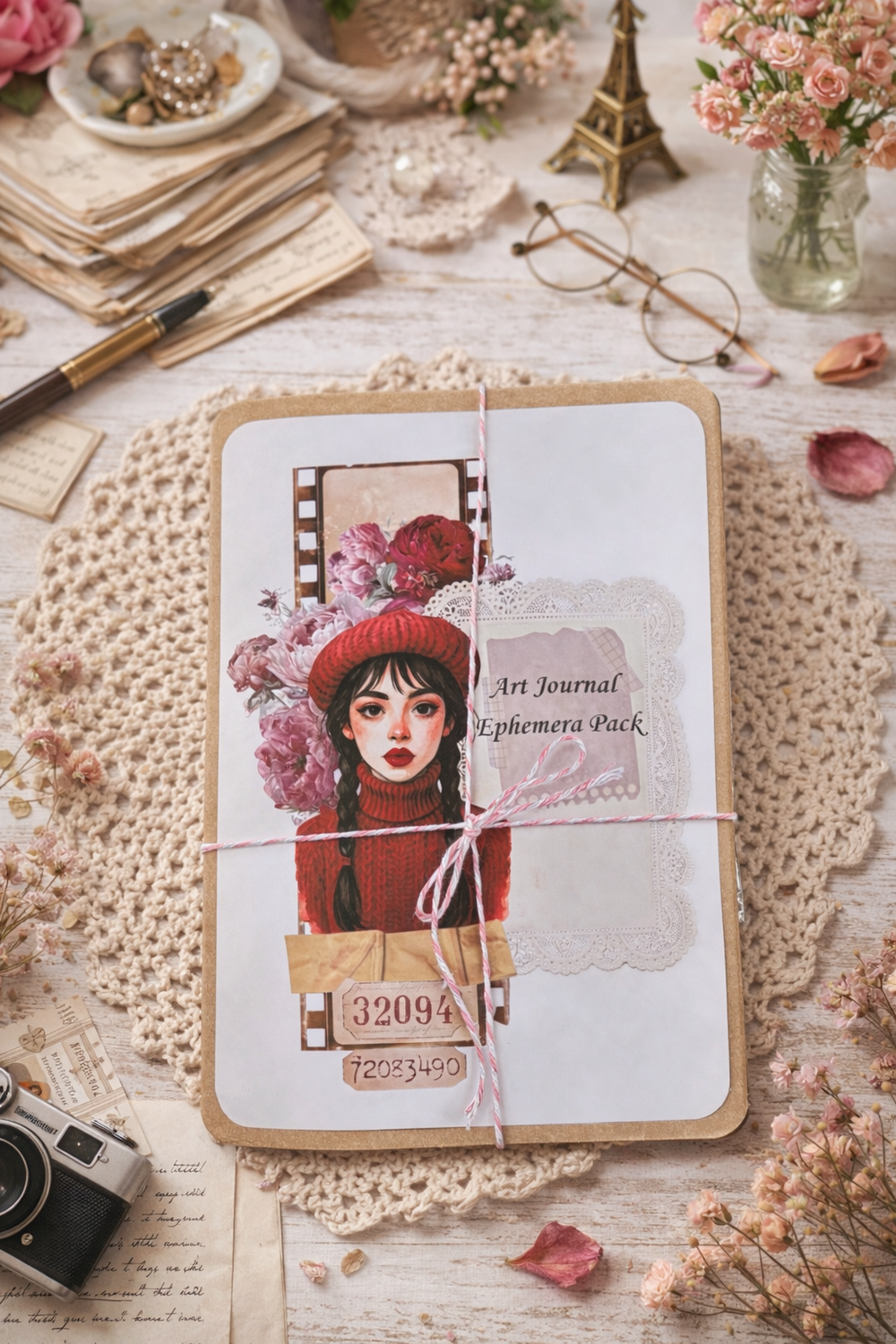 Art Journal Ephemra Pack.  Preview Image