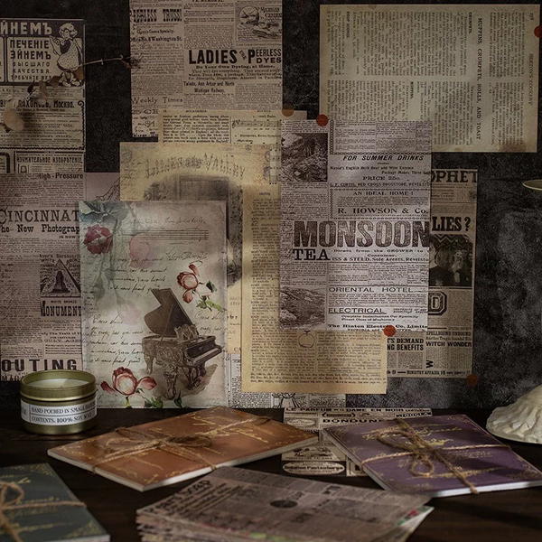 ورقيات فينتاج كبيرةً٣٠ قطعة  Image 3 Preview