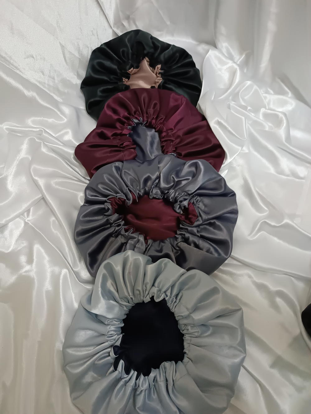 double face satin bonnet(large size) Preview Image