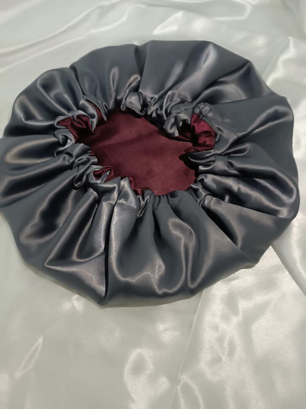 double face satin bonnet(large size)   Image 3 Preview