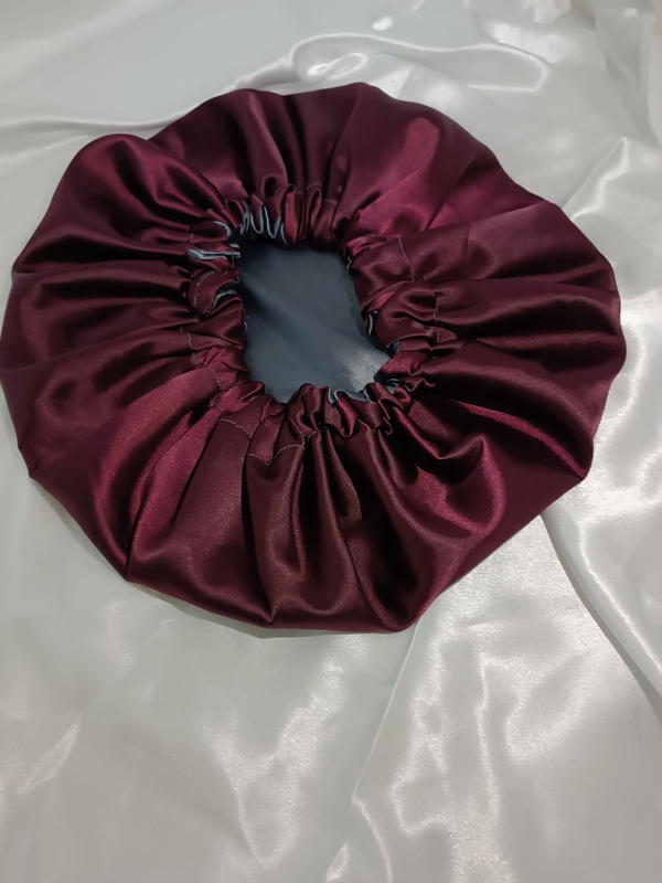 double face satin bonnet(large size)   Image 5 Preview