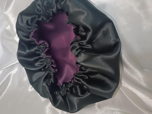 double face satin bonnet (medium size) Image 2 Preview