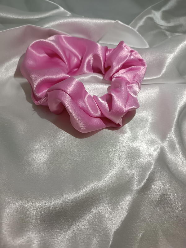 large satin scrunchies Image 2 Preview