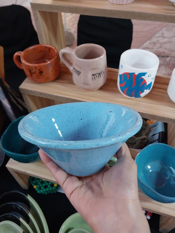 Babyblue bowl Image 1 Preview