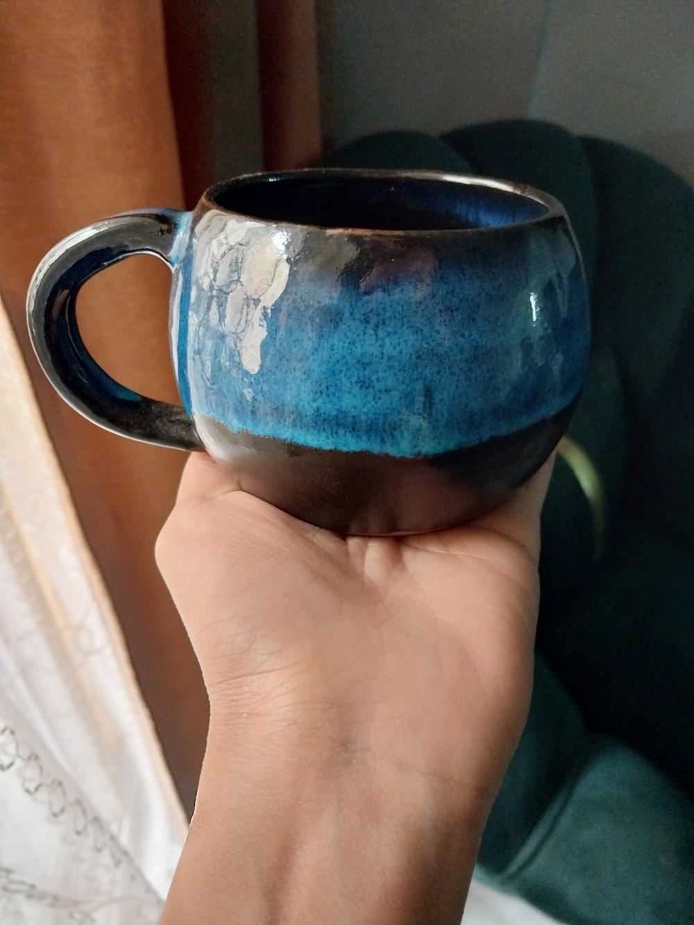 Blue Black Mug Preview Image