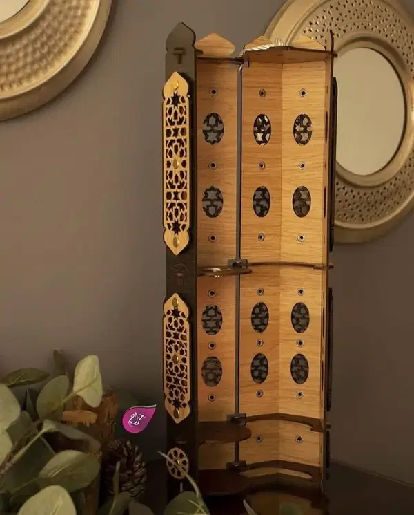 مبخره خشب أرابيسك Image 3 Preview