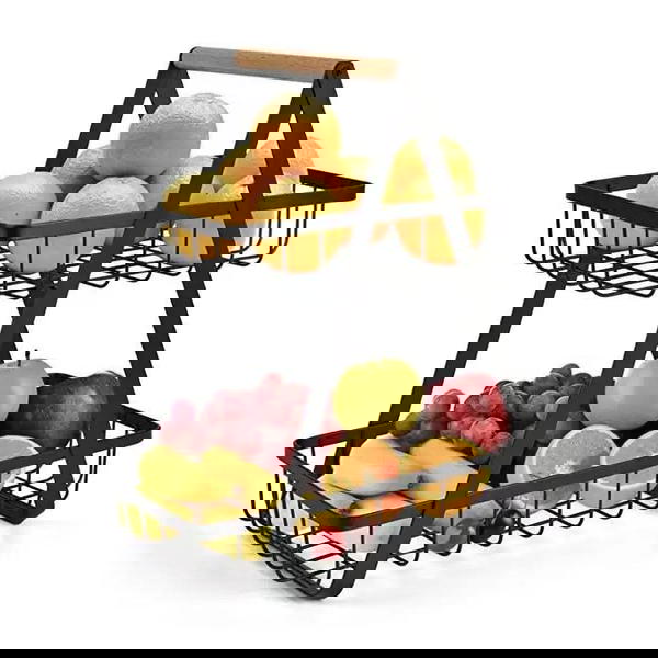 استاند فاكهة  2 دور معدن Image 3 Preview