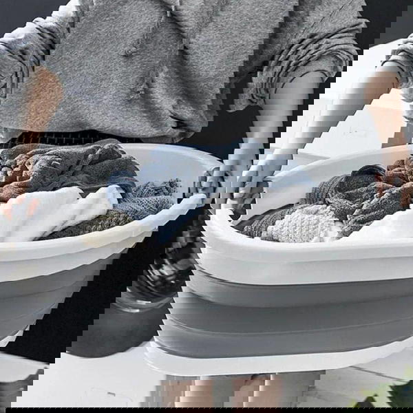 باسكت غسيل وبانيو سيلكون بيتقفل ويتفتح قابل للطي  Image 2 Preview