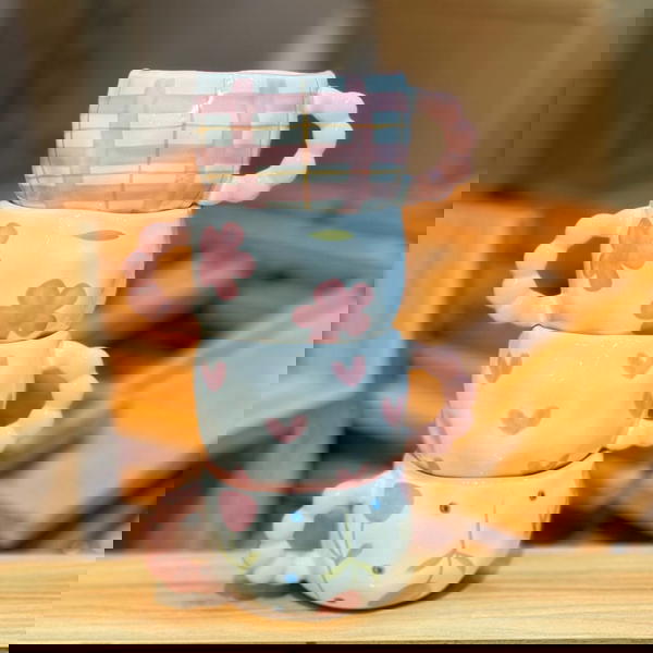 مج بورسلين SHEIN يد بابلز❤️💐  Image 1 Preview
