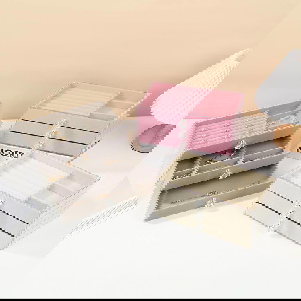 منظم الاكسسوارات الاكريليك ادراج قطيفة Preview Image