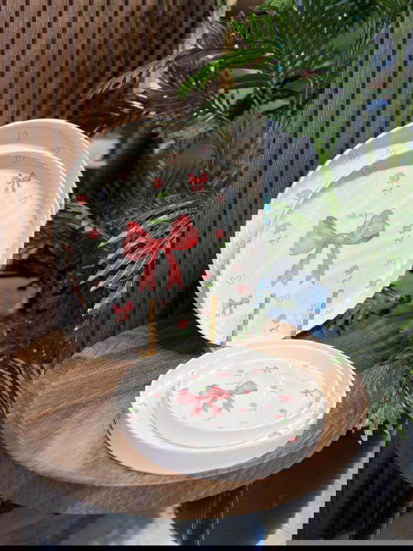 طقم صواني ميلامين مدور Image 3 Preview
