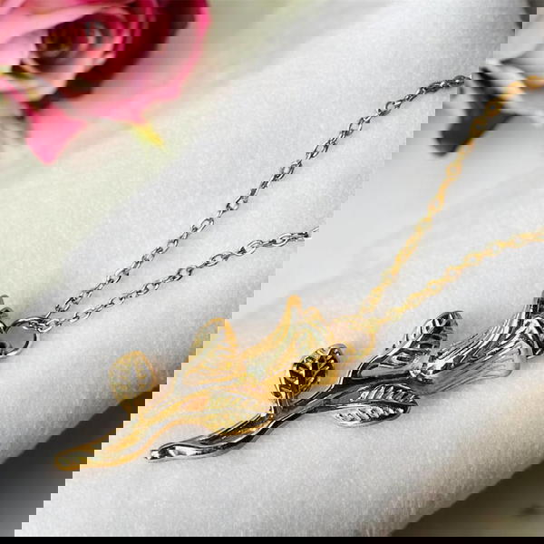 Necklace Stainless Steel Flower  Image 1 Preview