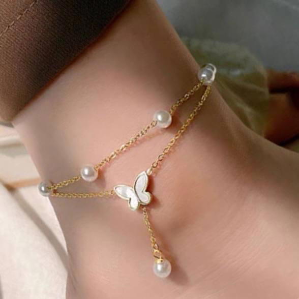 Set Jewelry Stainless Steel Anklet & Bracelet  Image 7 Preview