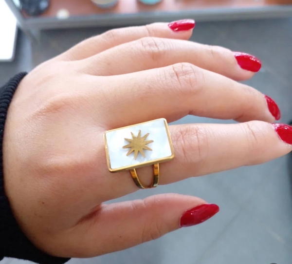 ring gold plated  Image 2 Preview