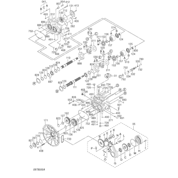 0978520-صوفة عمود طرمبة الهيدروليك امامية ZX200-ZX470 Image 2 Preview