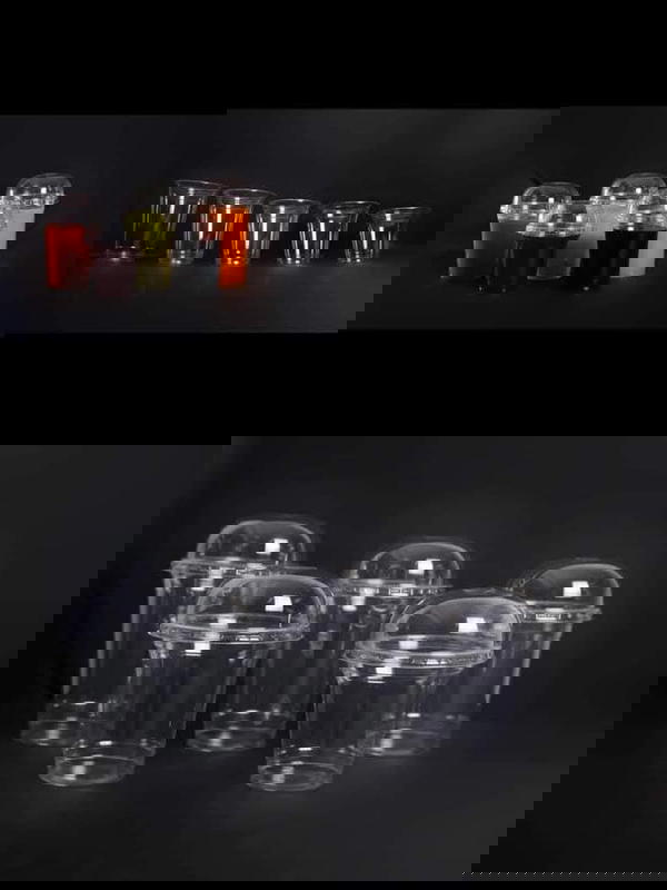 10كوبيات بالغطاء شفاف مقاس10اونز  Image 5 Preview