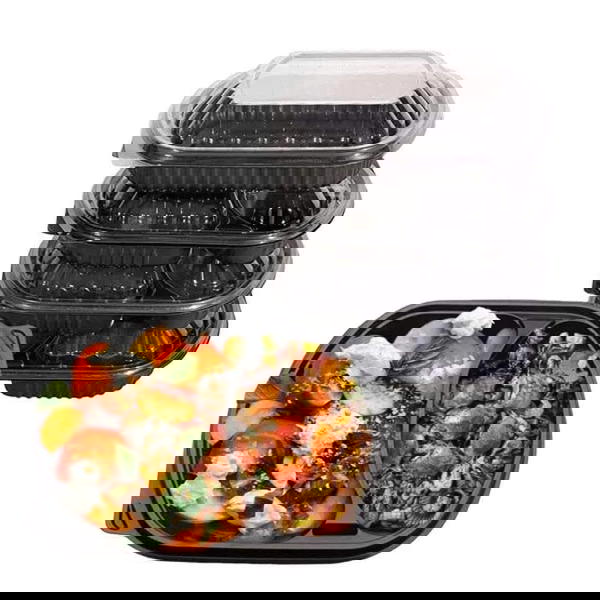 10علب ميكرويف بالغطاء 2عين  Image 2 Preview