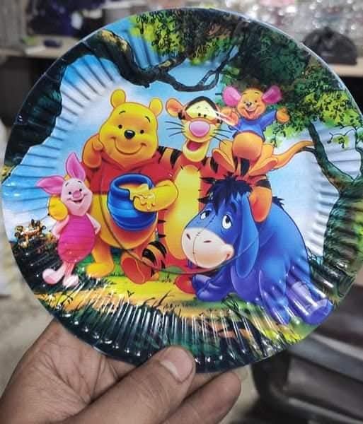 10اطباق جاتوه كرتون مستورد مقاس وسط  Image 3 Preview